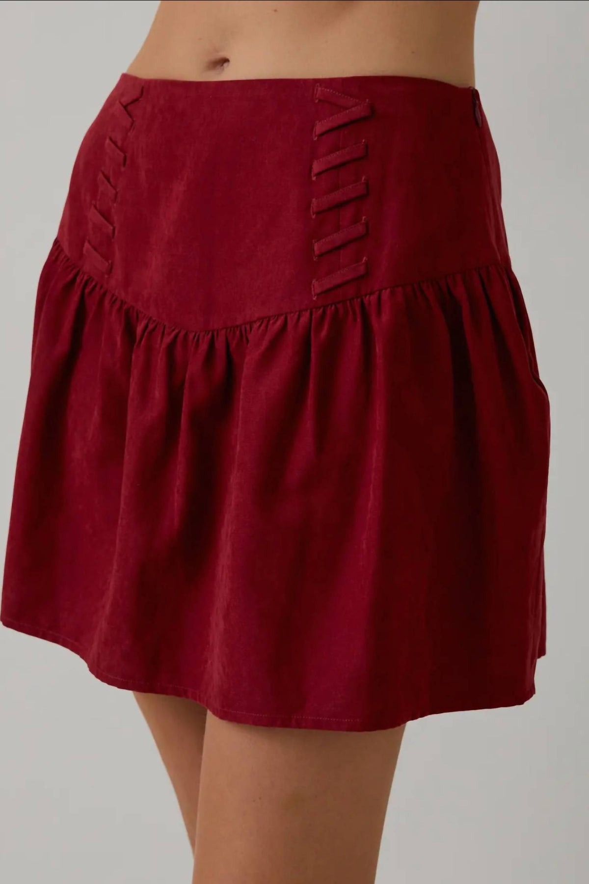 Cassette Mini Skirt