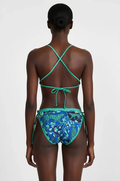 Verdant Wild Reversible Tie Side Bottom