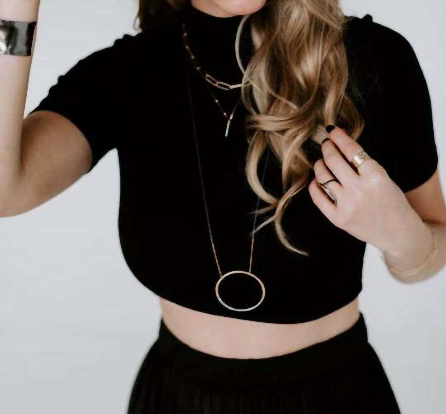 Kate Maller Jewelry - Women's Circle Sunshine Necklace - Rack Hunt -