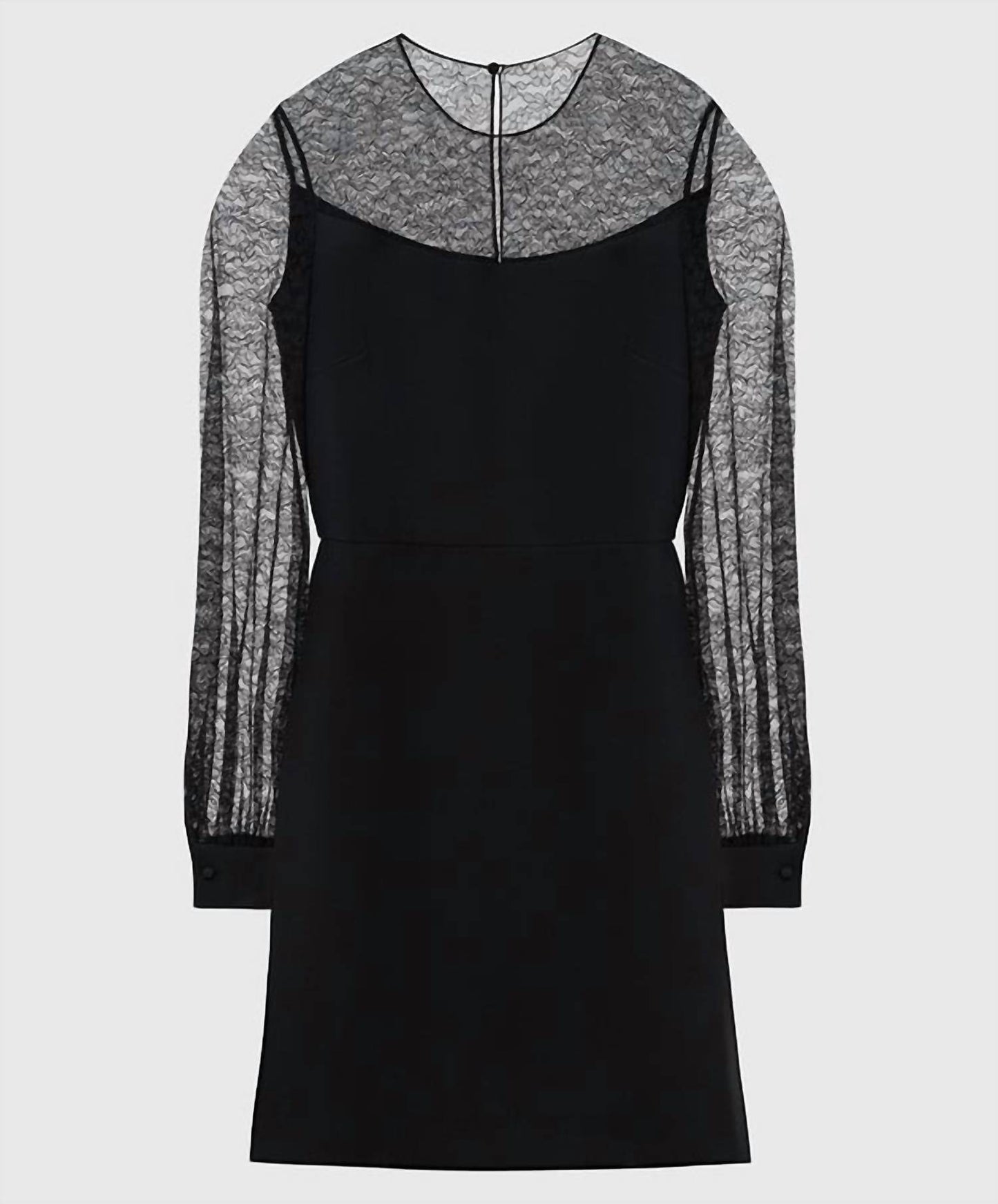 Valentino - Lace Insert Dress - Rack Hunt