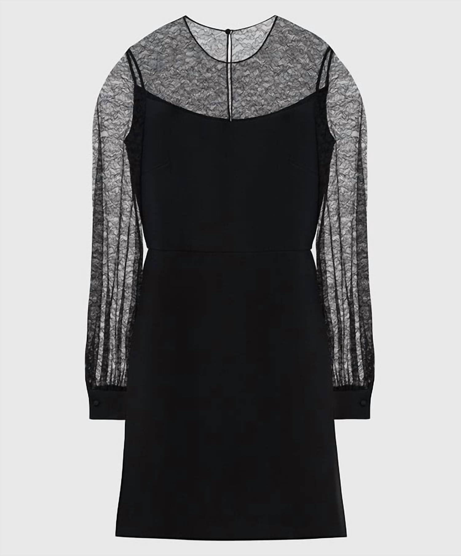 Valentino - Lace Insert Dress - Rack Hunt