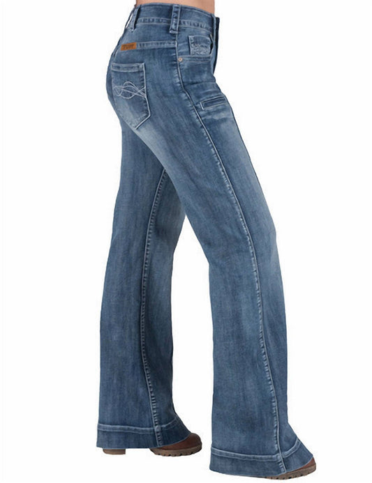 Women's Breath Wide Leg Jeans