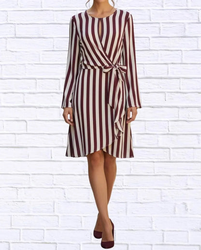 Diva USA - Long Sleeve Wrap Dress - Rack Hunt