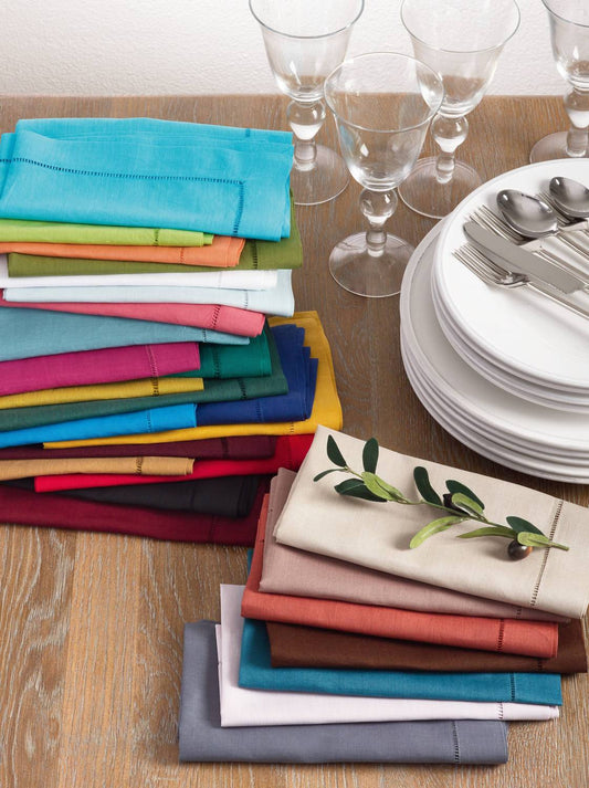 Hemstitched Dinner Napkin - Set Of 4