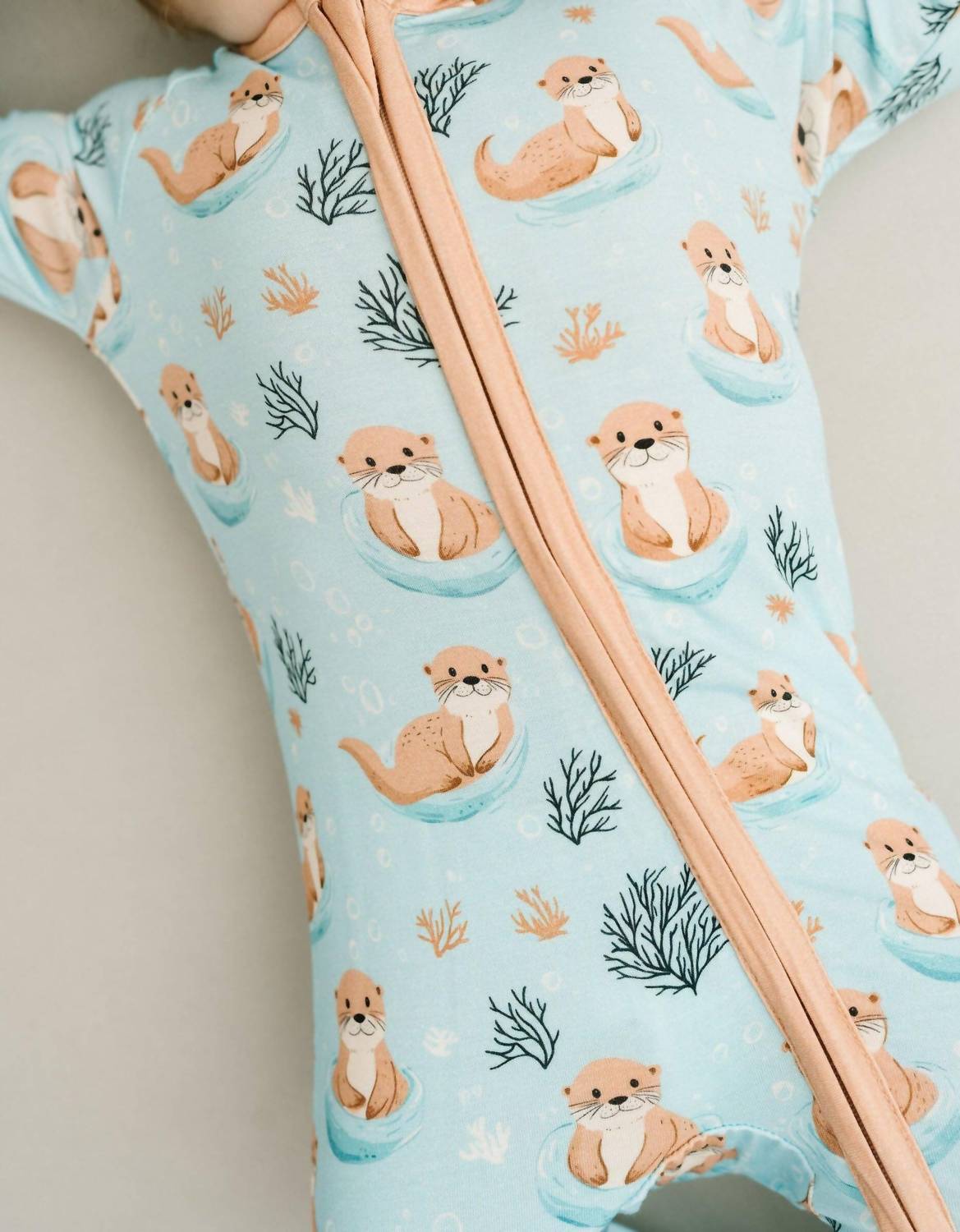Kid's Otter Splash Bamboo Sleeper