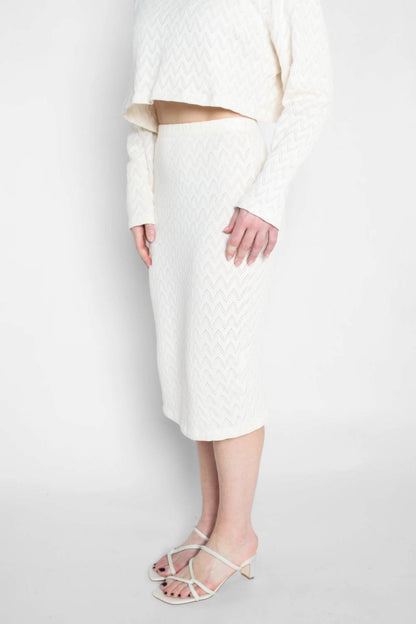 Crochet Midi Skirt