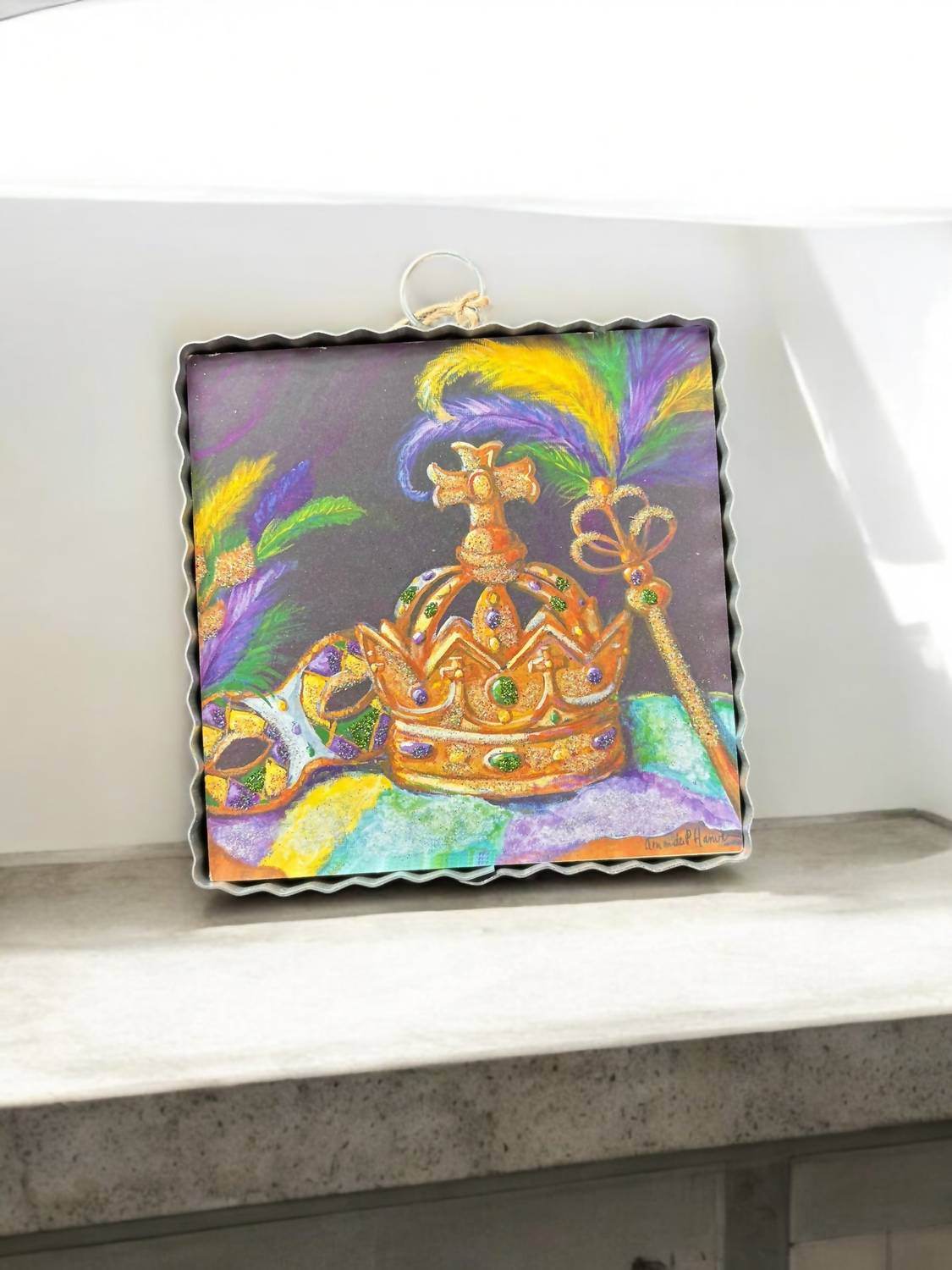 Round Top - Hamilton Madri Gras Royalty Charm - Rack Hunt -