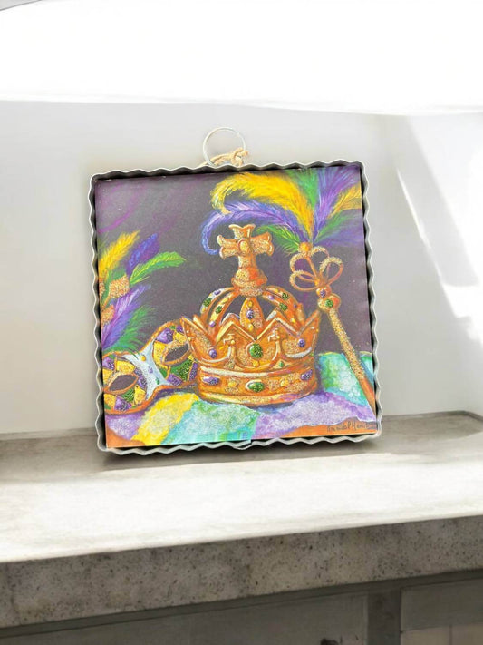 Round Top - Hamilton Madri Gras Royalty Charm - Rack Hunt -