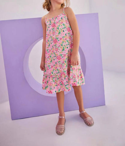 Strappy Floral Dress