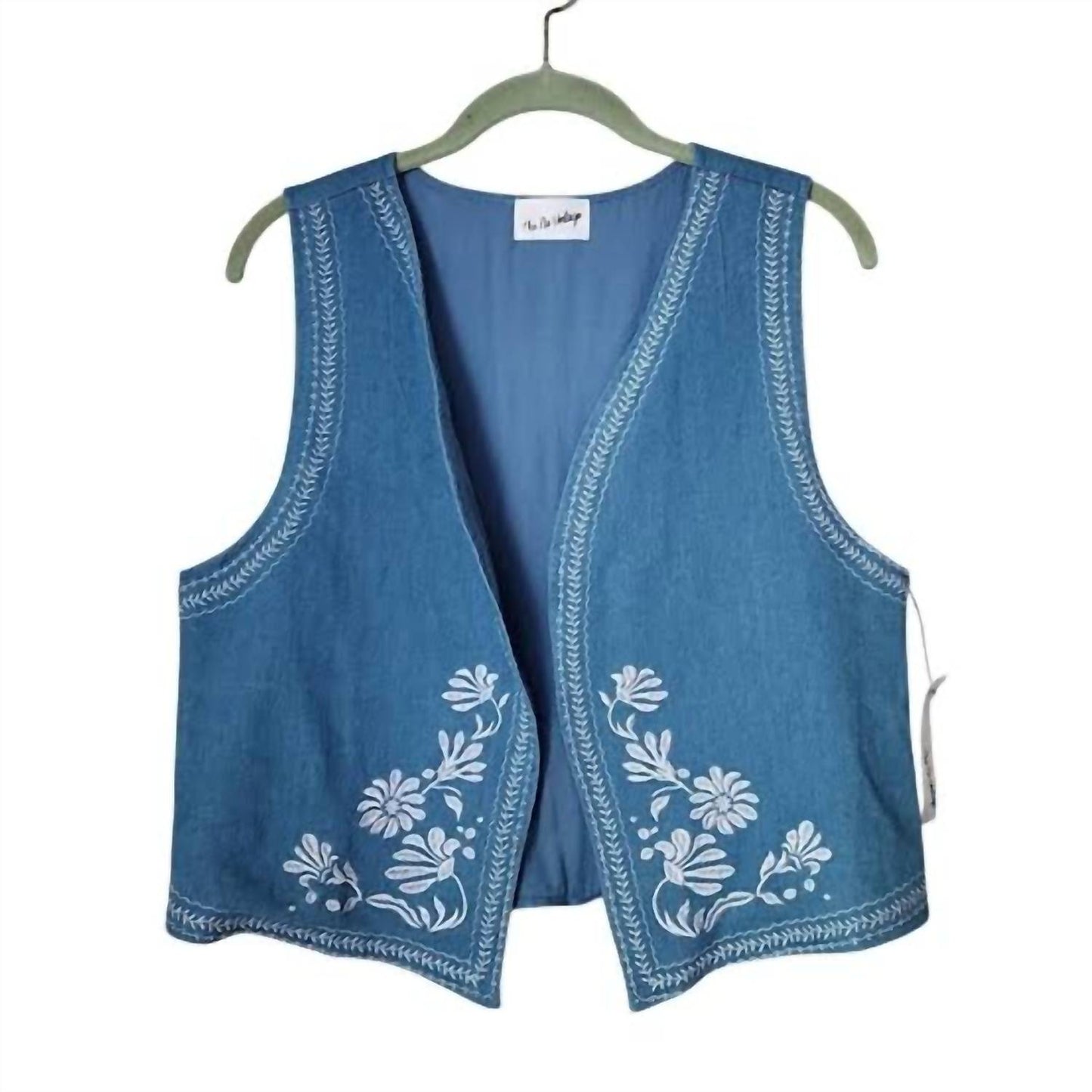 Sierra Bloom Embroidered Vest