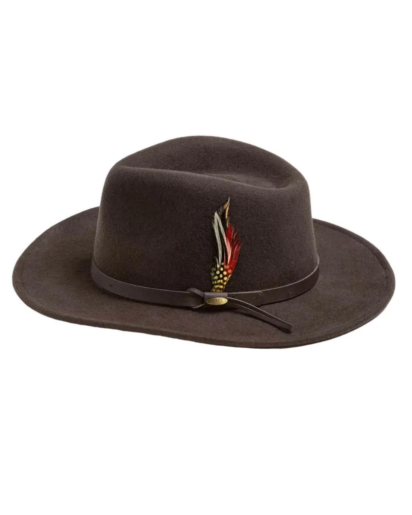 Men's Crushable Felt Outback Hat