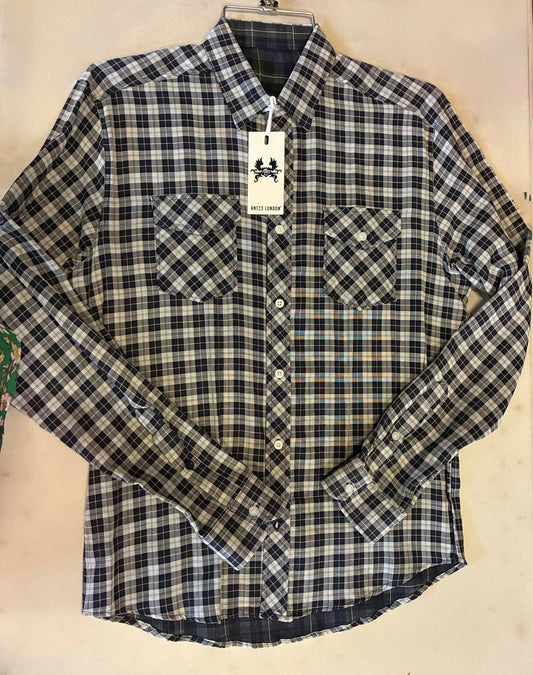 Men's Button Down Shirt - Plus