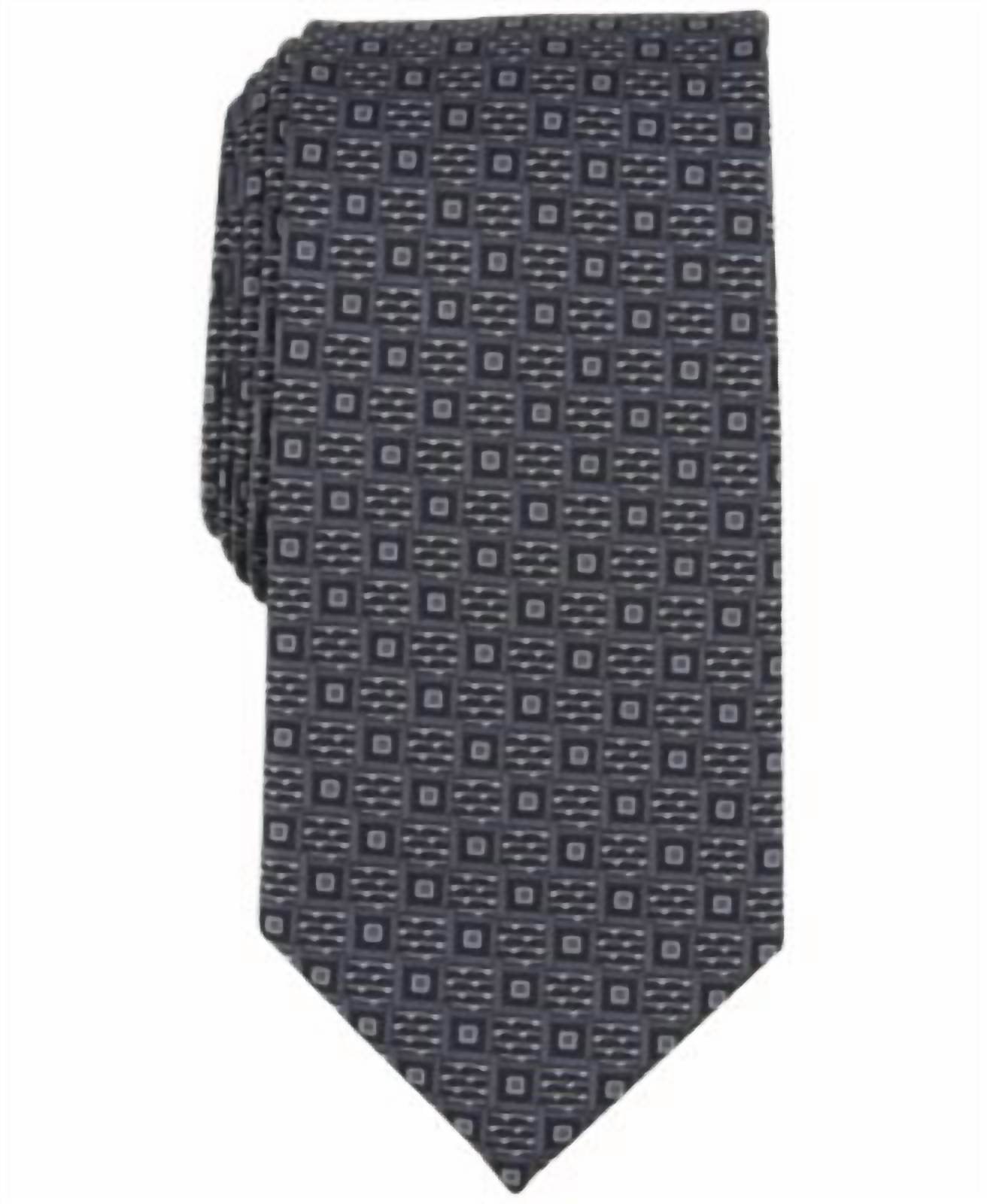 Perry Ellis - Men's Randall Neat Square Tie - Rack Hunt -
