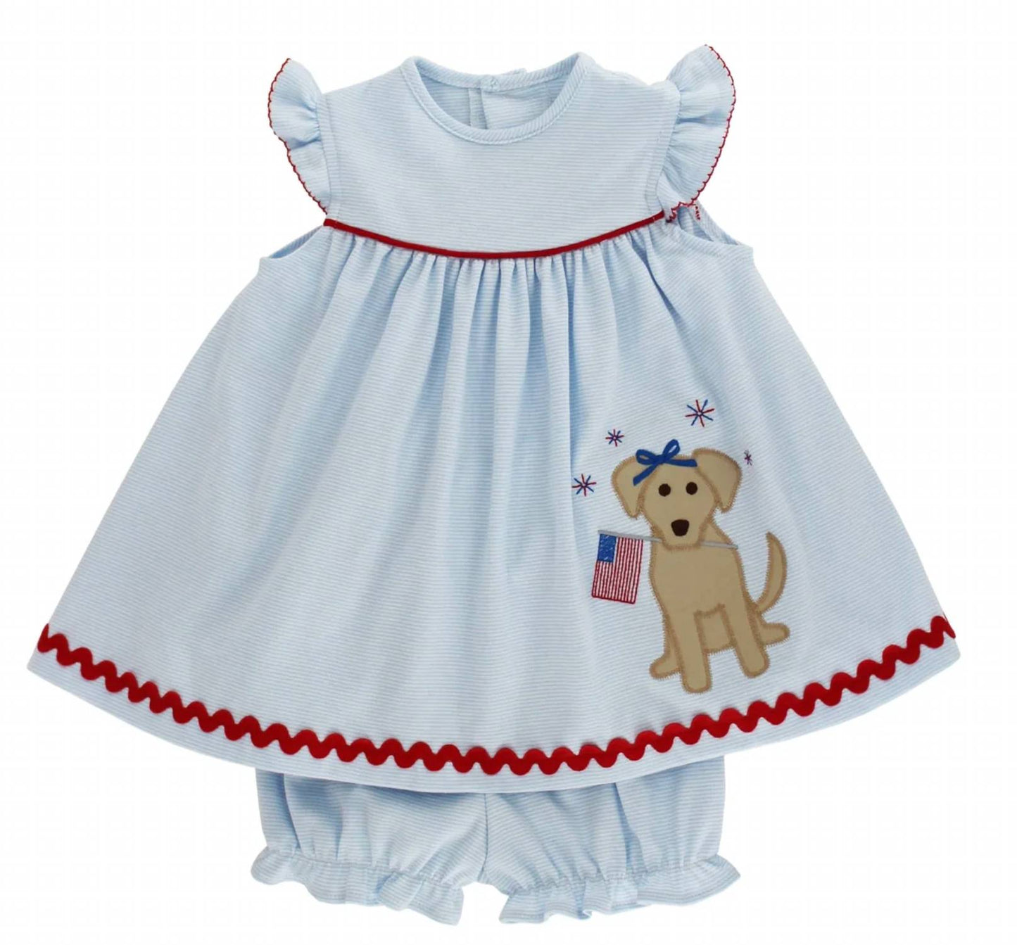 Girl's Knit Float With Bloomer Set