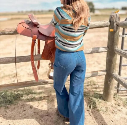 Cruel Denim - Western Stripe Top - Rack Hunt
