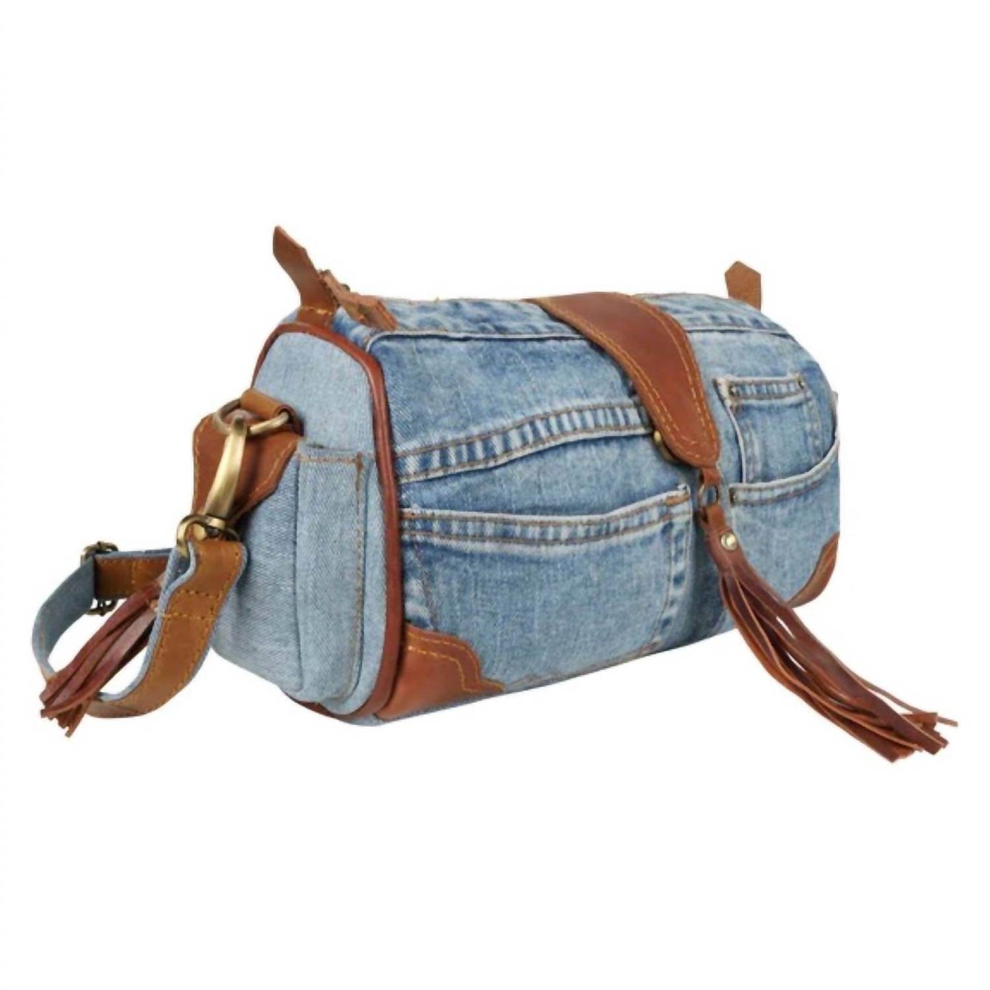 Vaan & Co. - Women's Holly Traveler Barrel Bag - Rack Hunt -