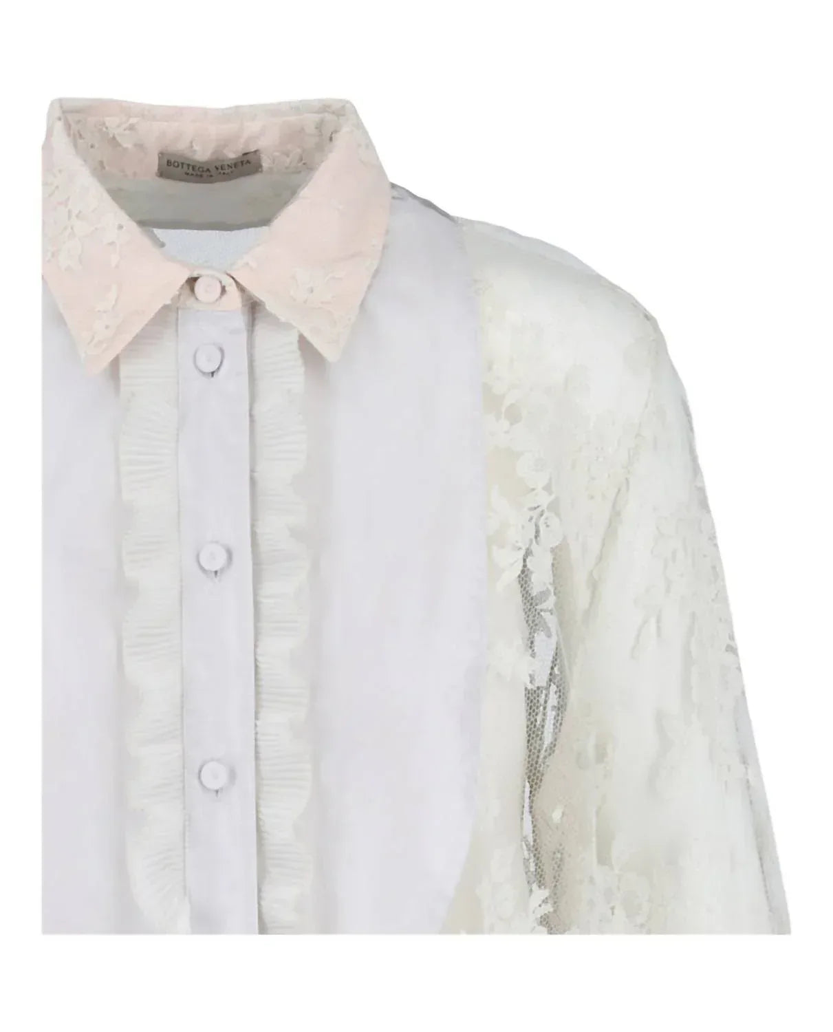 Bottega Veneta - Women's Lace Patterned Blouse - Rack Hunt
