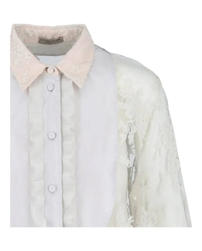 Bottega Veneta - Women's Lace Patterned Blouse - Rack Hunt