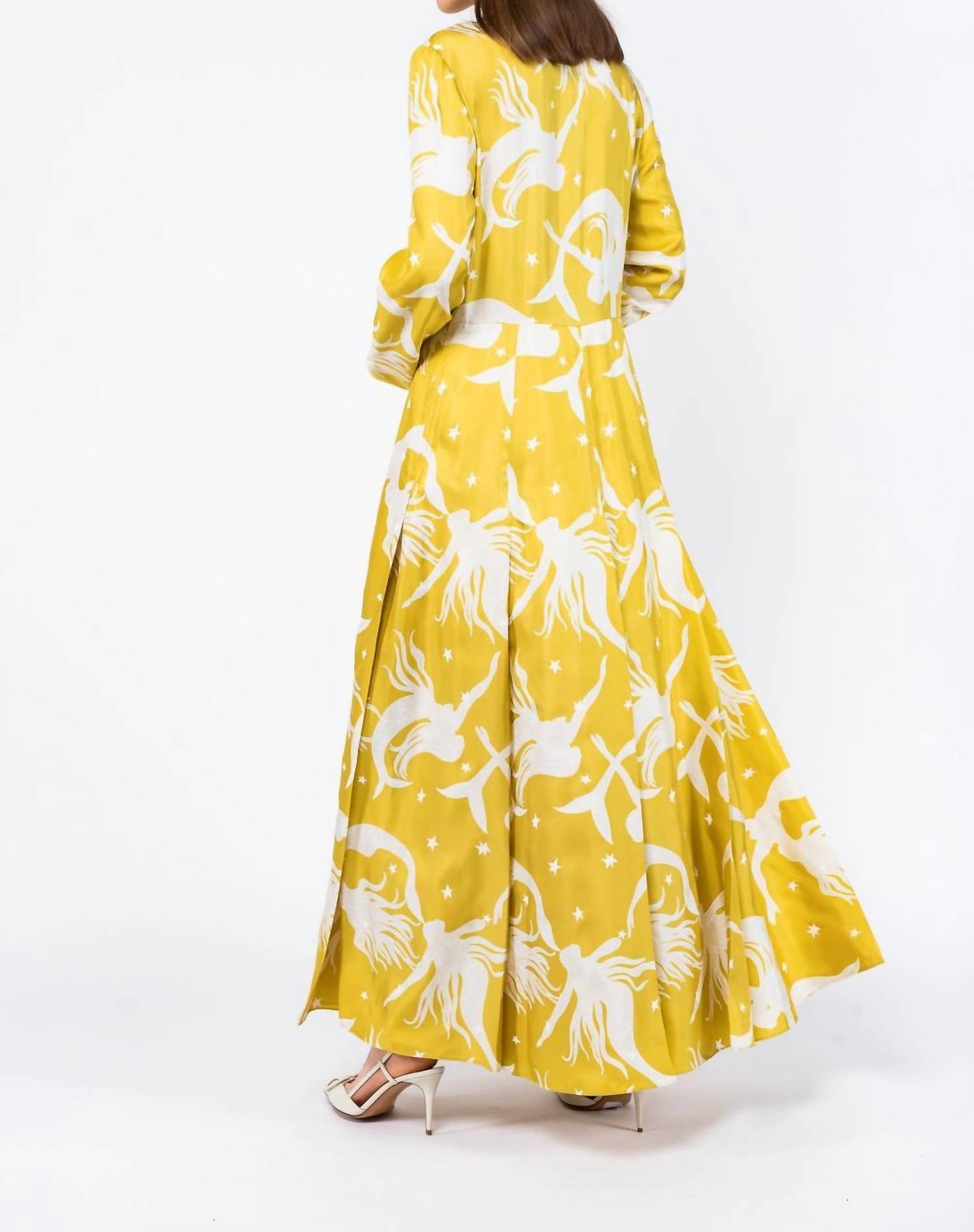 Valentino - Printed Silk Twill Dress - Rack Hunt