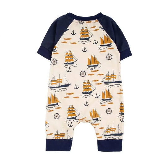 Miki Miette - Baby's Henry Ahoy Romper - Rack Hunt