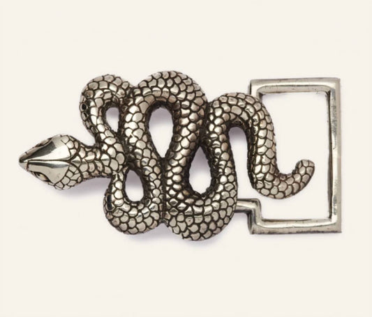 Women's Snake Belt Buckle