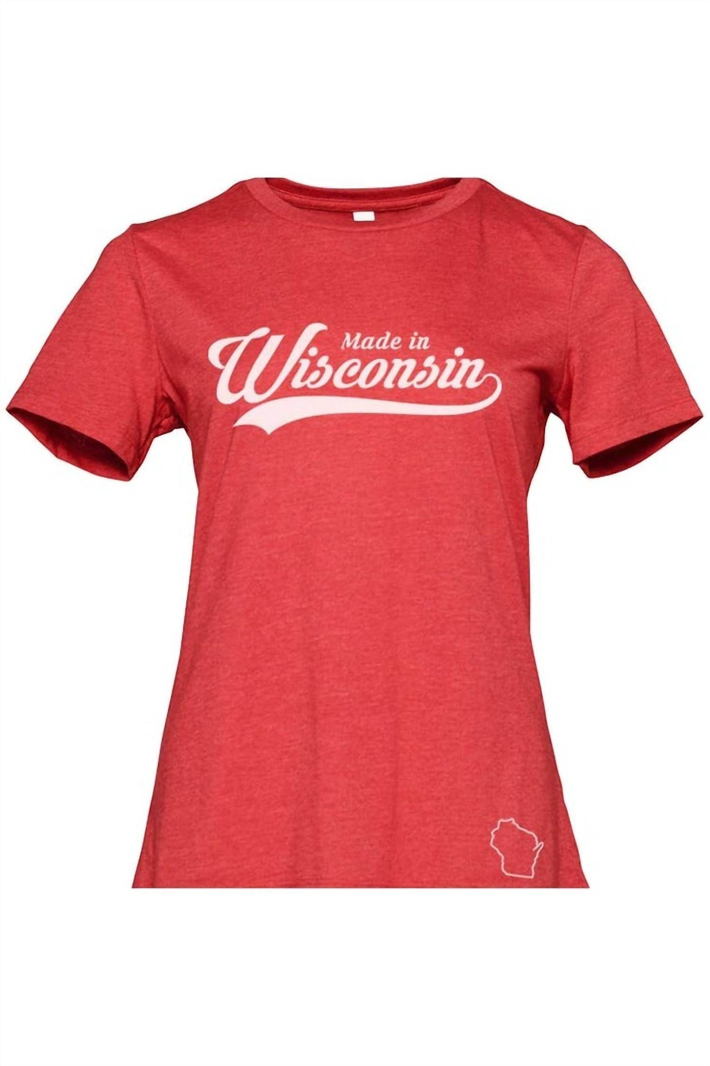 Wi-Wear - Made In Wisconsin Ladies T-shirt - Rack Hunt -