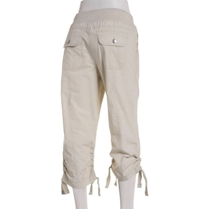 Women's Convertible Cargo Capri Pant