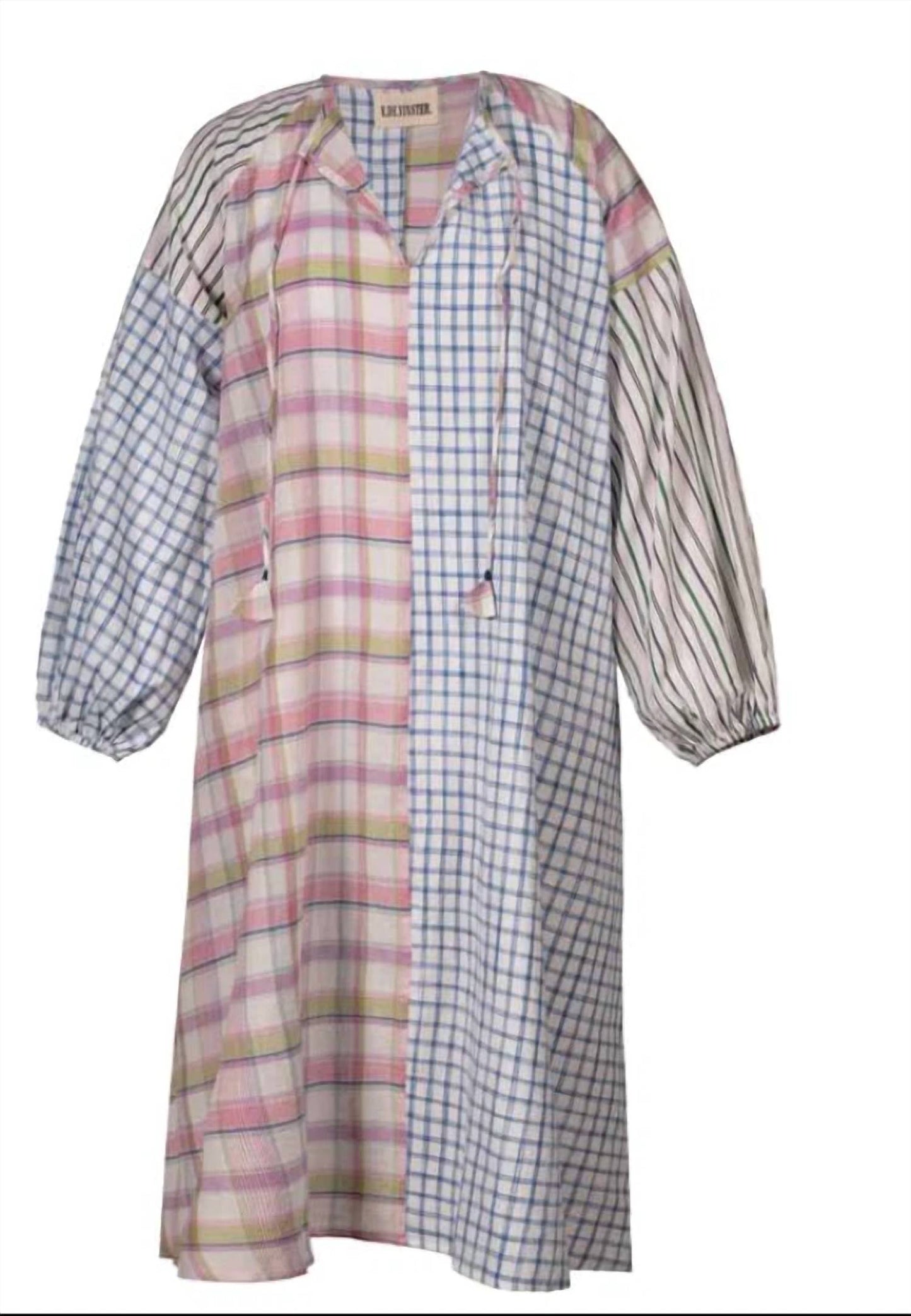 Pushkar Patchwork Maxi Dress