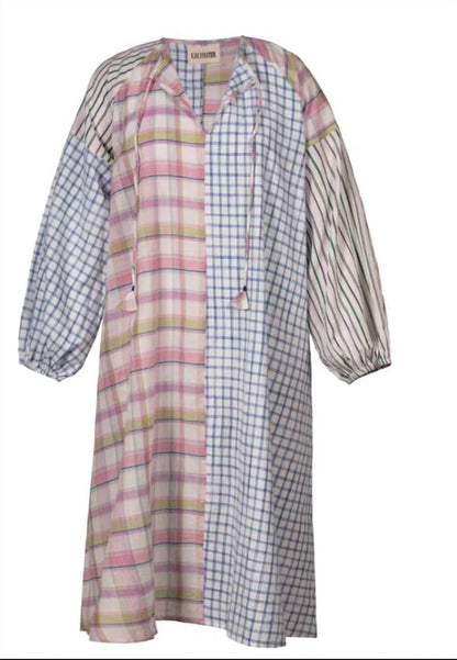Pushkar Patchwork Maxi Dress