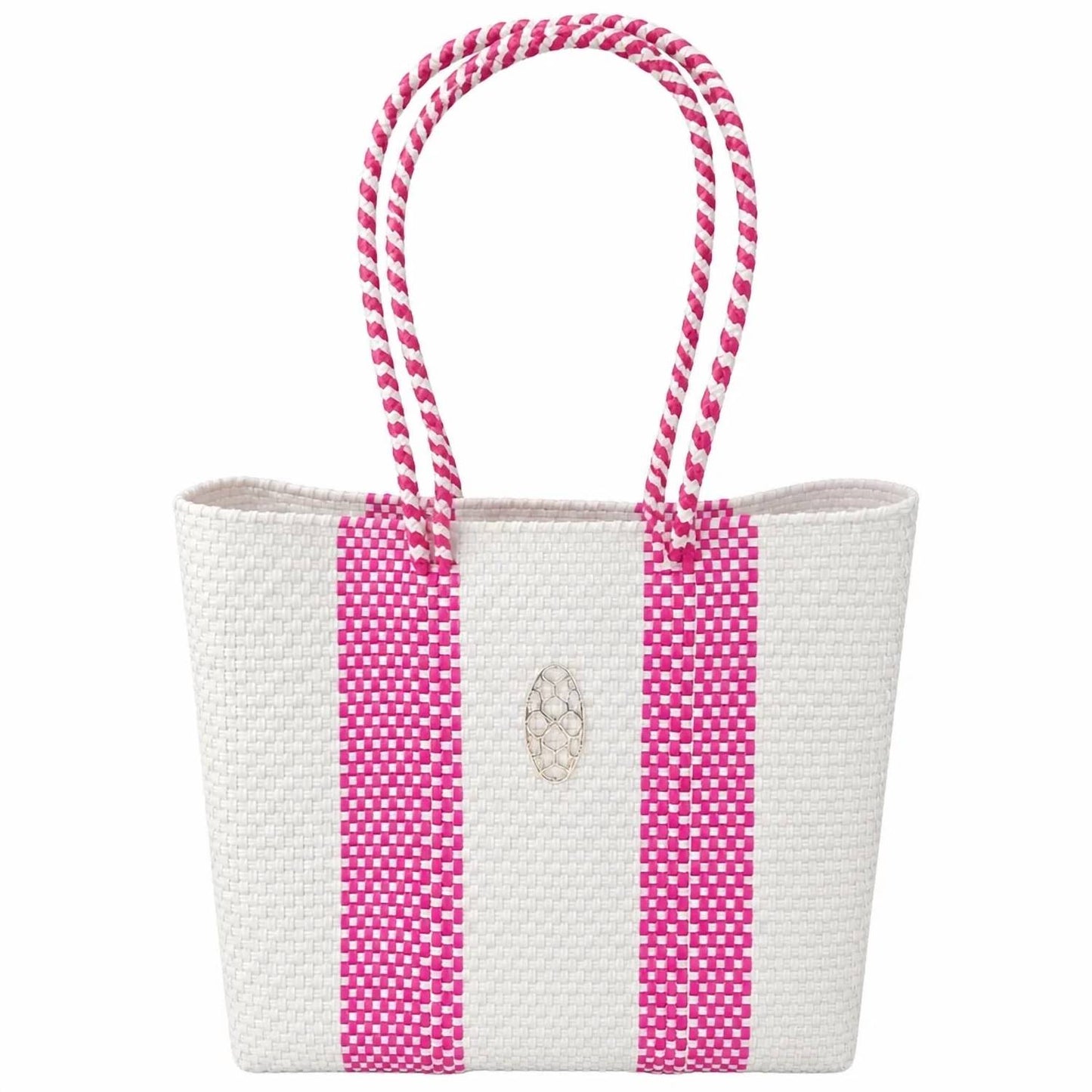 Medium Striped Tote Bag