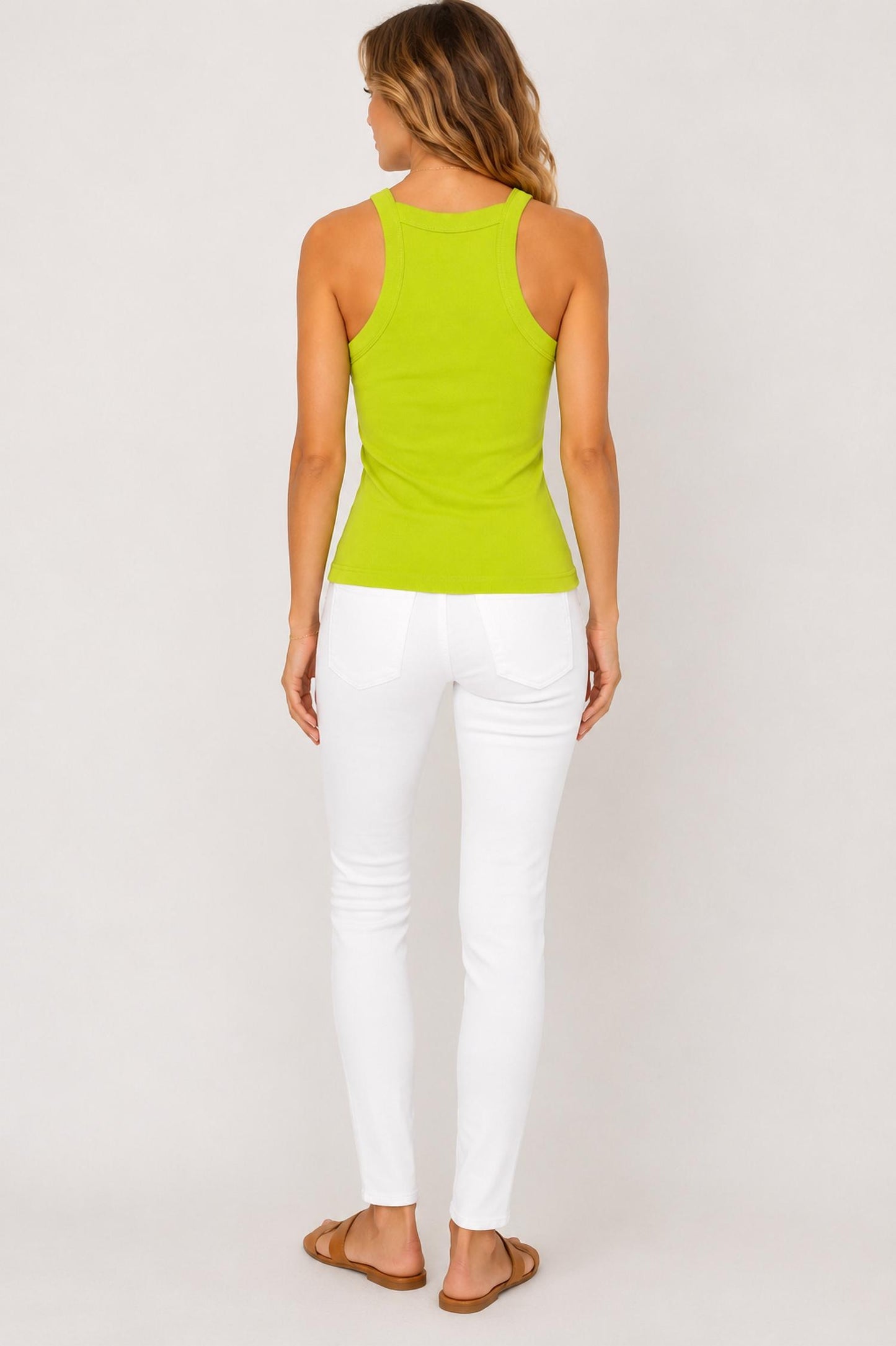 Ribbed Cotton Tank