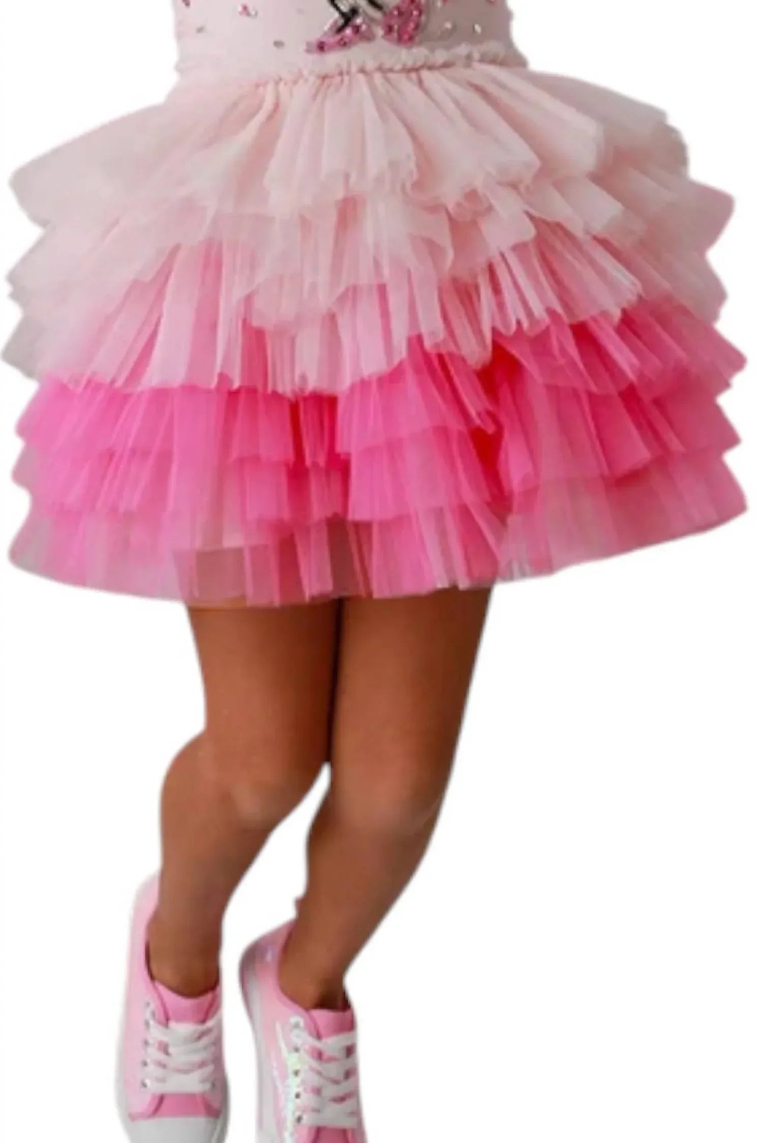 Ooh! La, La! Couture - Kid's Minnie Ruffled Skirt Dress - Rack Hunt