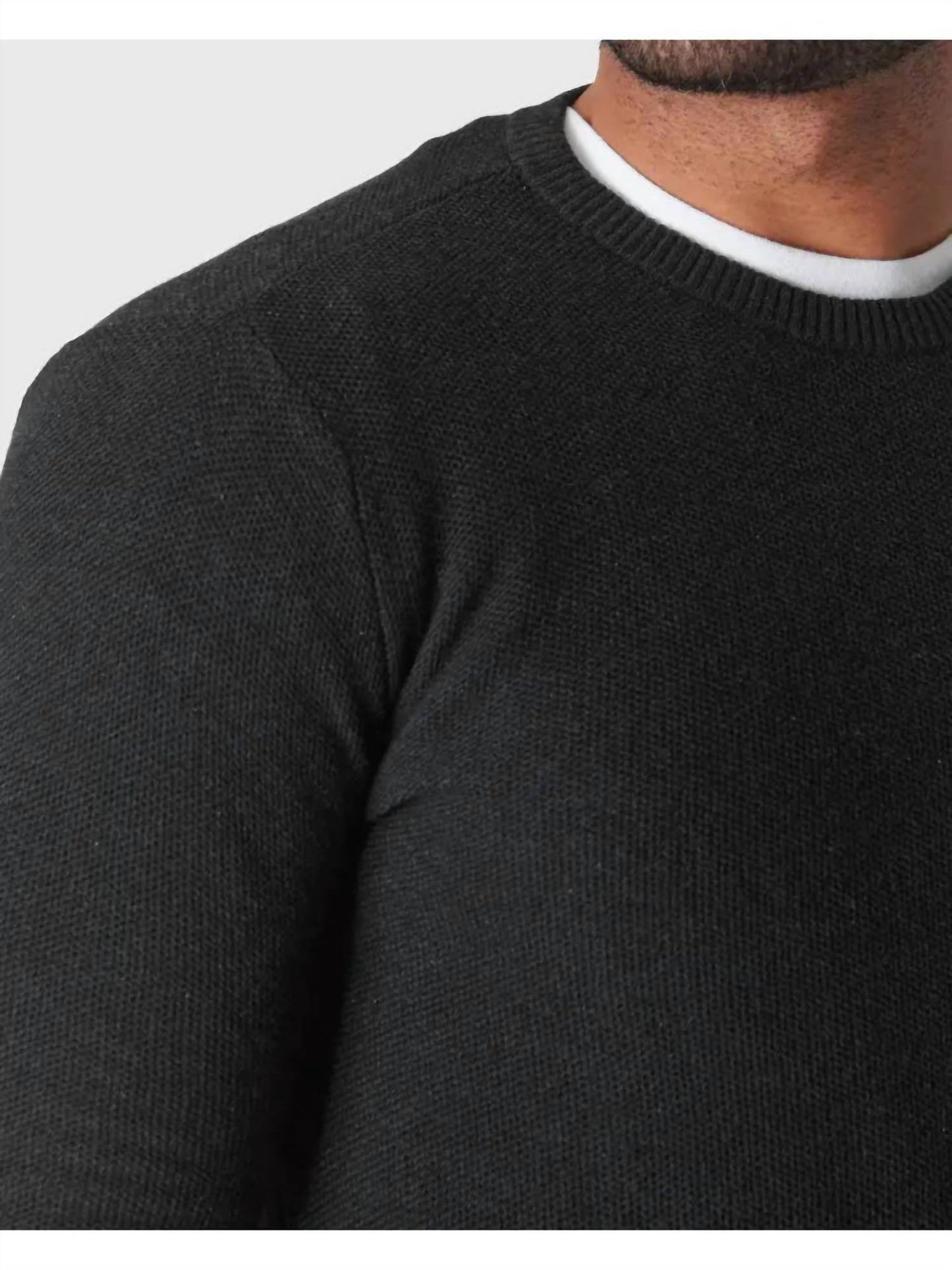 True Classic - Pique Crew Sweater - Rack Hunt -