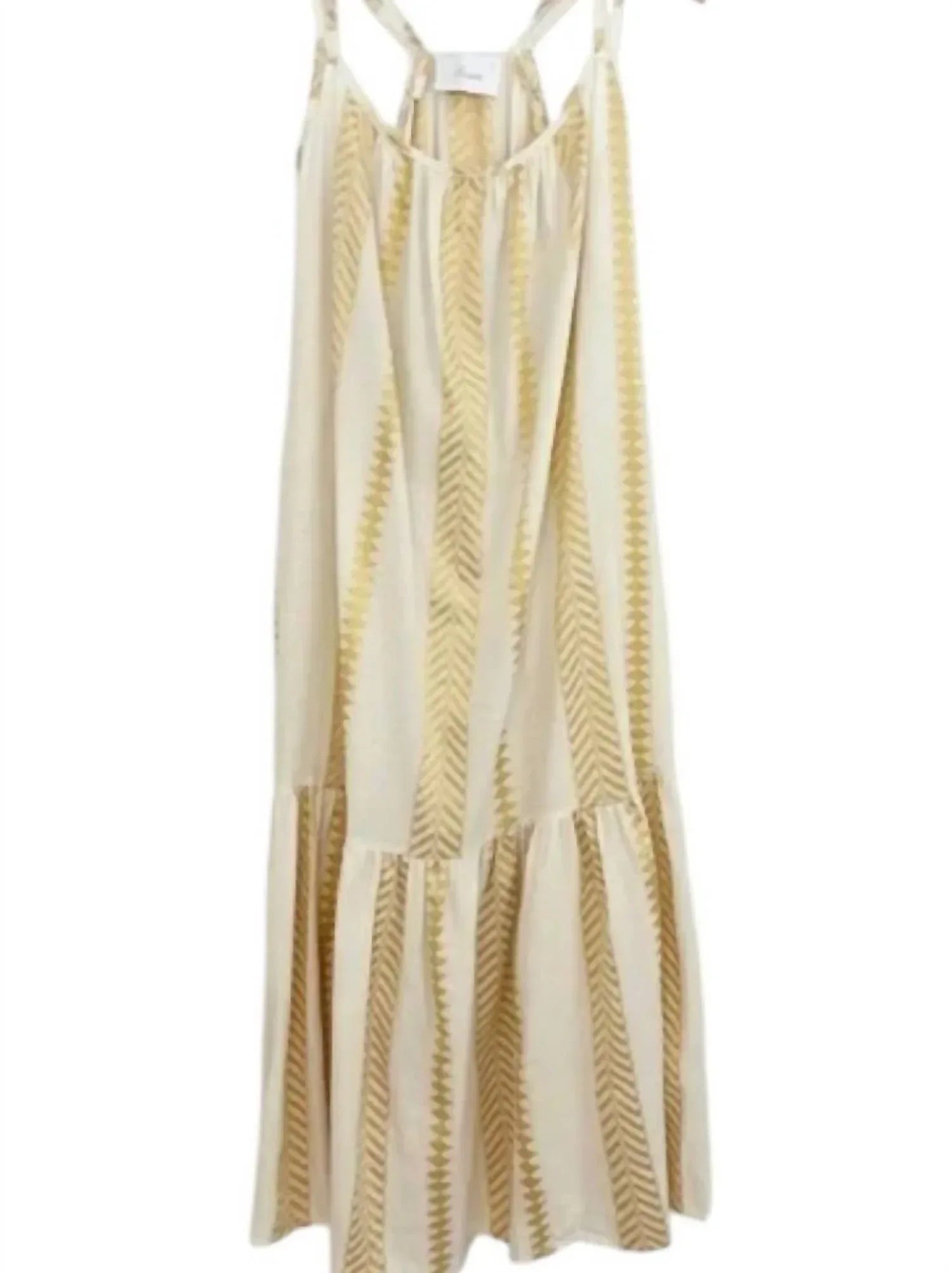 KASIA - Cotton Maxi Dress - Rack Hunt