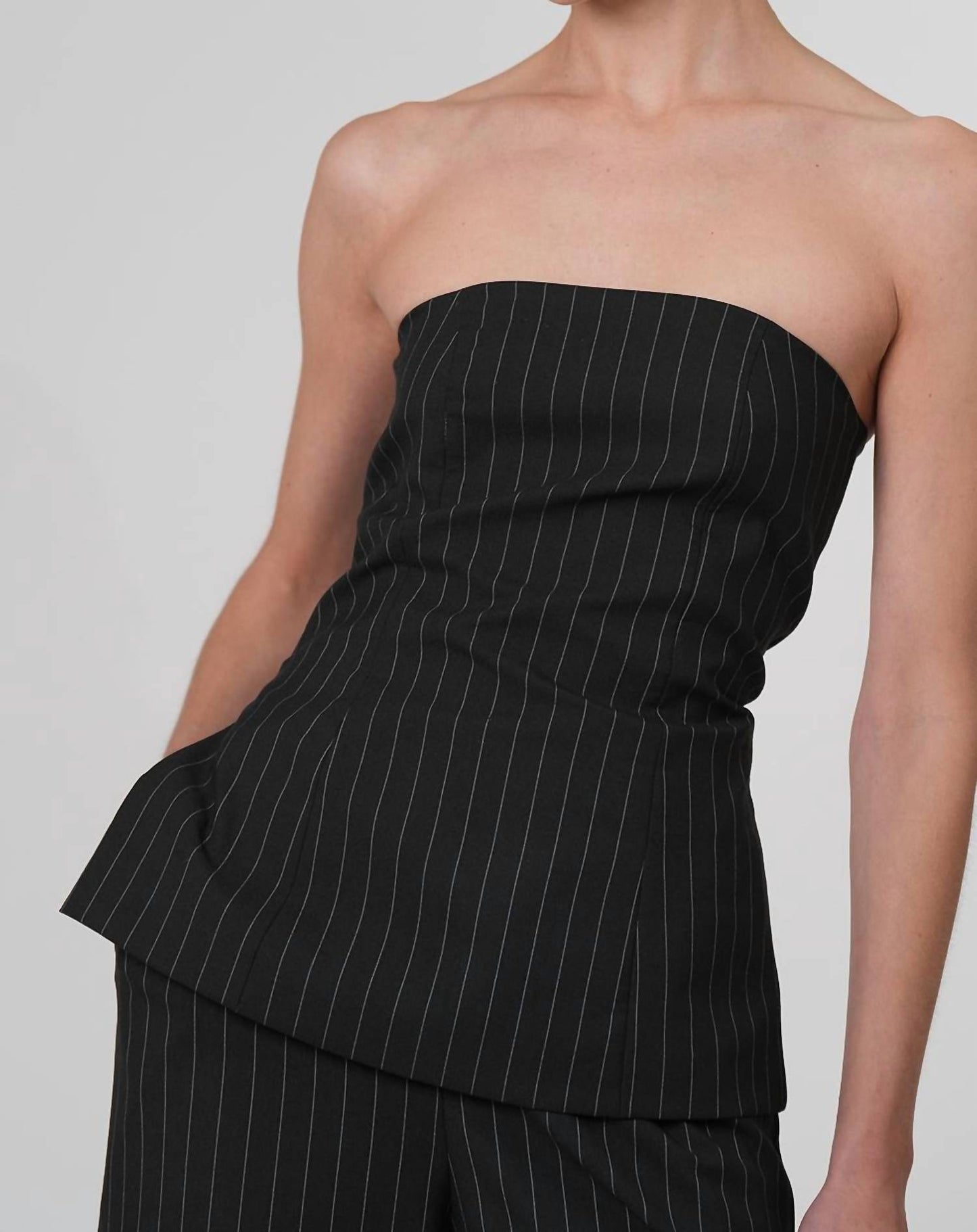 Ayle Stripe Bustier Top