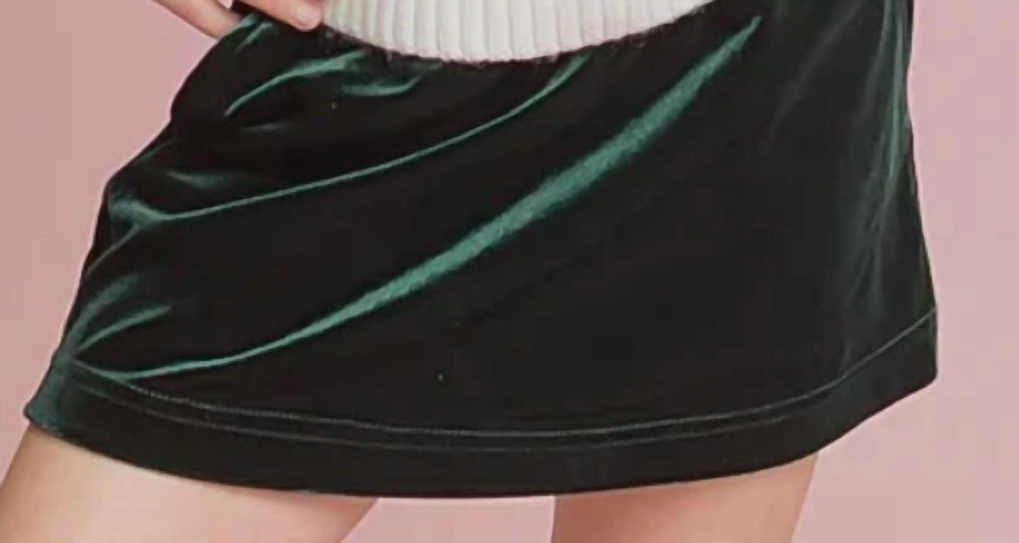 Velvet Skirt