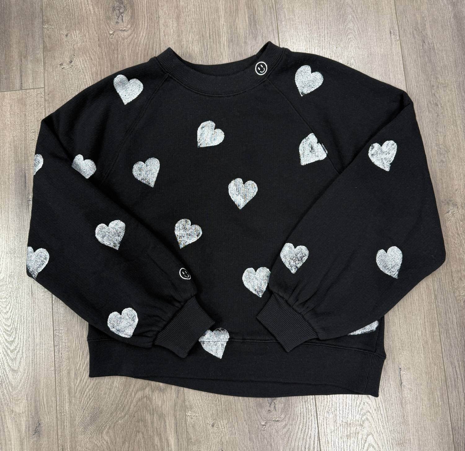Just Madison - Women's Madz Metallic Hearts Sweatshirt - Rack Hunt