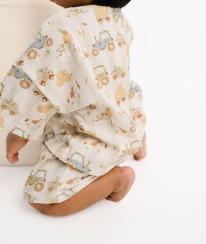 Tractor Trails Slouchy Set