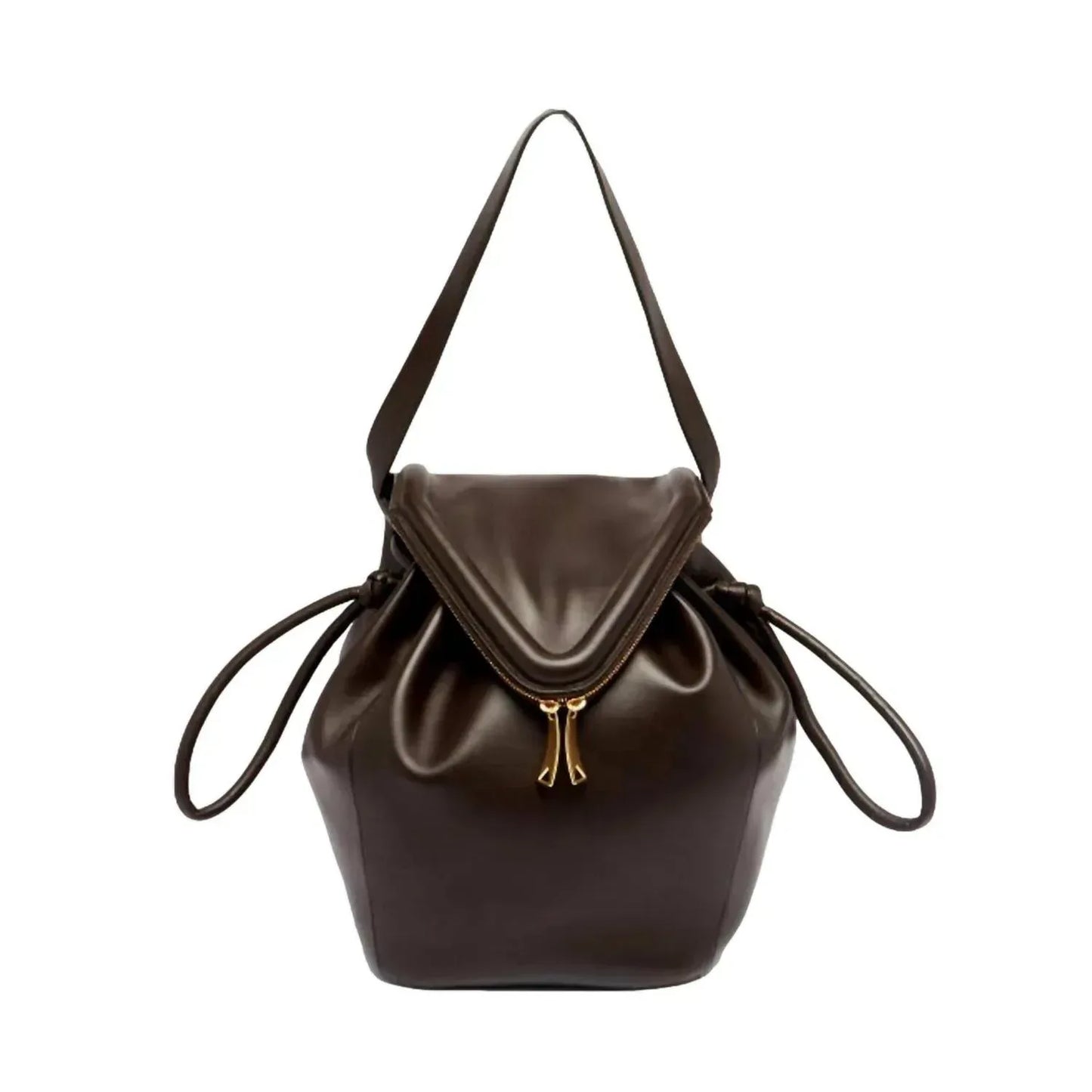Bottega Veneta - Women's Beak Large Calfskin Shoulder Bag - Rack Hunt