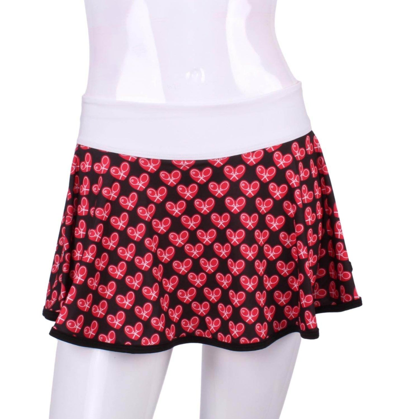 Love Love Tennis - Women's Limited Mini Heart Skirt - Rack Hunt