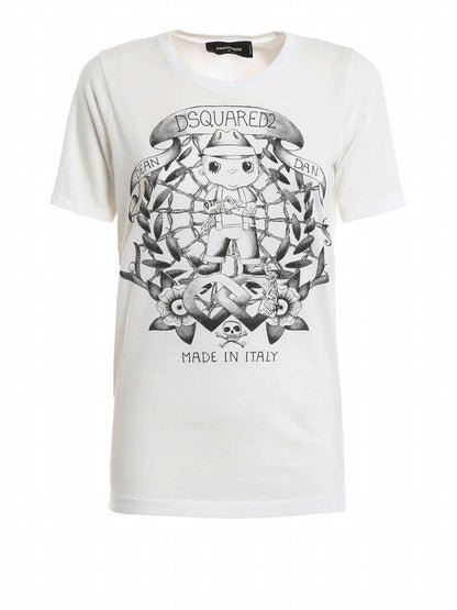 Women's Dean Dan Printed Cotton T-shirt