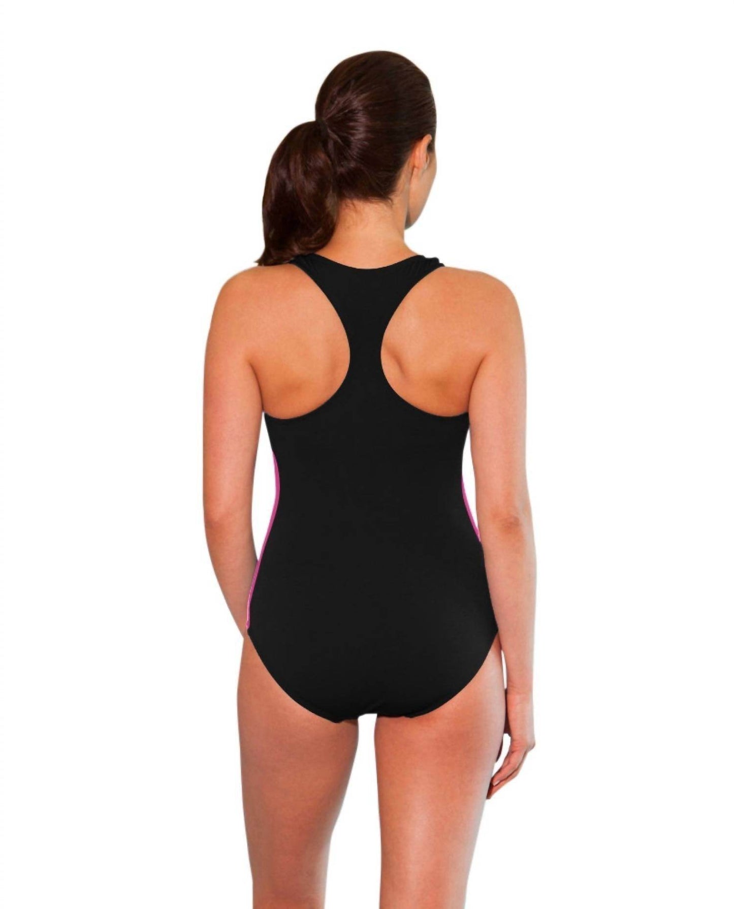 Dolfin - Color Block Zip Front One Piece - Rack Hunt
