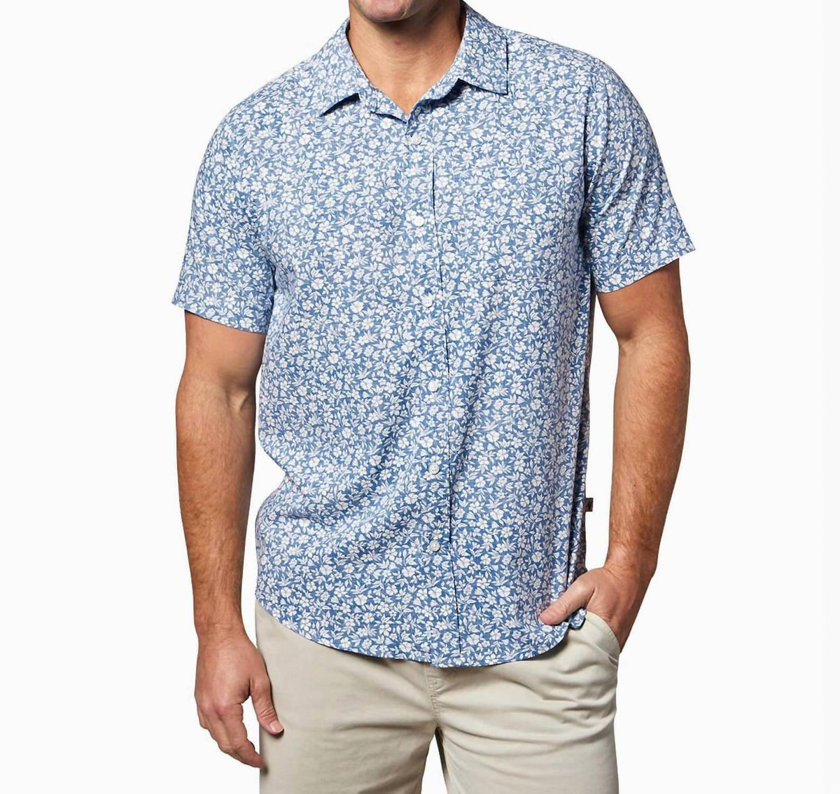 Men's Coastline Short Sleeve Button Up
