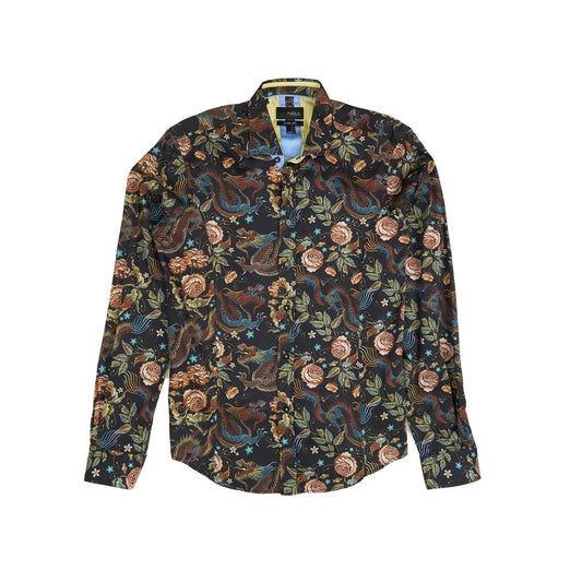 Imperial Dragon Tapestry Button Down Shirt