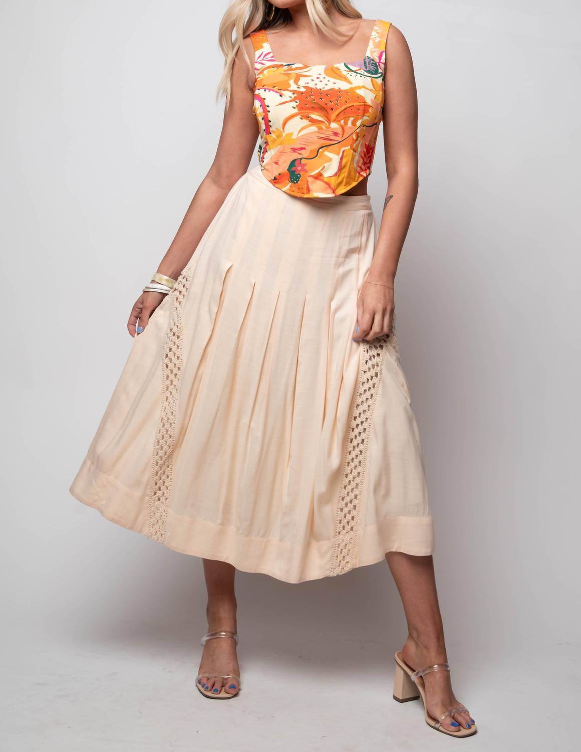 Ash & Eden - Adeena Crochet Skirt - Rack Hunt -