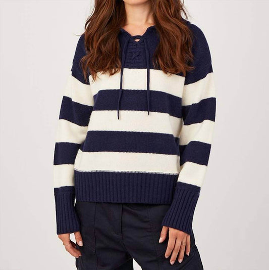 Cocoa Cashmere - Lydia Stripe Sweater - Rack Hunt -