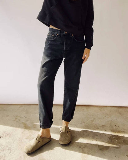Loose Crop Jeans