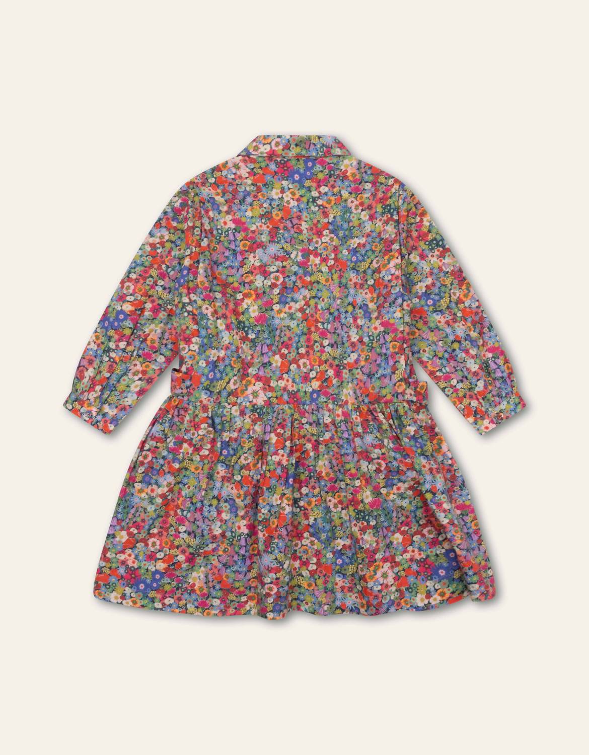 Girl's Danniek Long Sleeve Floral Dress