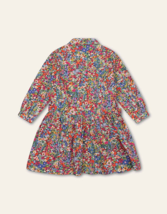 Girl's Danniek Long Sleeve Floral Dress
