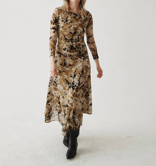 MESH ASYMMETRIC DRESS